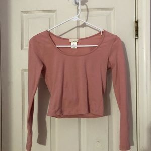 women’s cropped long sleeve
